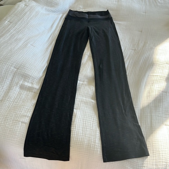 lululemon athletica Pants - Lululemon Boot Cut Grey Leggings